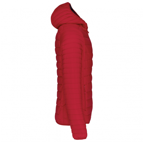 Chaqueta acolchada y ligera con capucha hombre