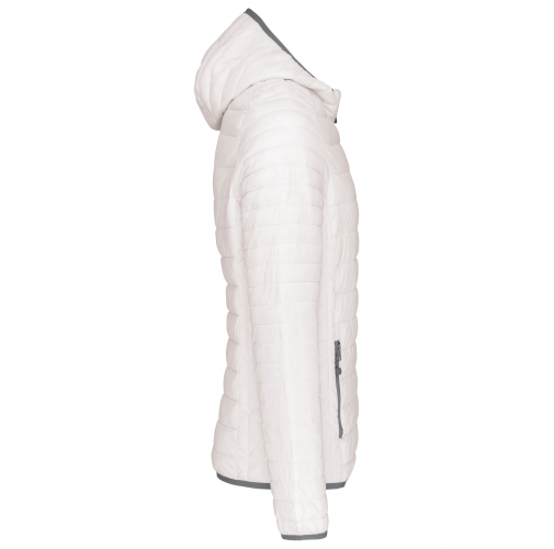 Chaqueta acolchada y ligera con capucha hombre
