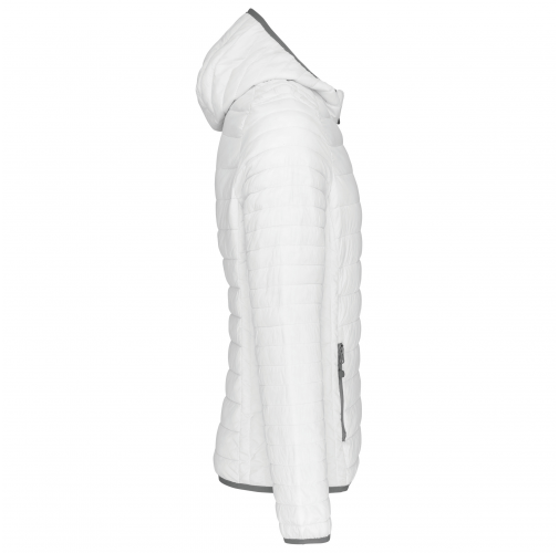 Chaqueta acolchada y ligera con capucha hombre