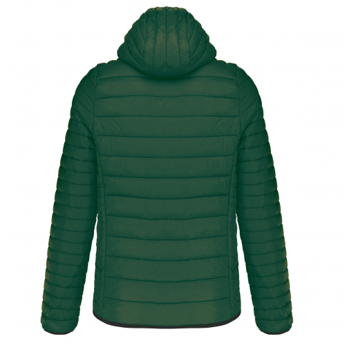 Chaqueta acolchada y ligera con capucha hombre