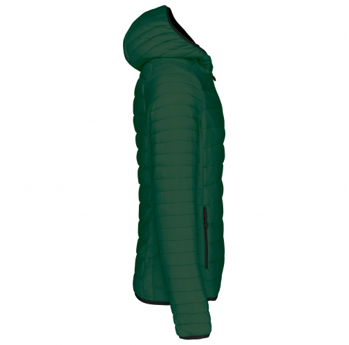 Chaqueta acolchada y ligera con capucha hombre