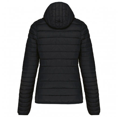 Chaqueta acolchada y ligera con capucha mujer