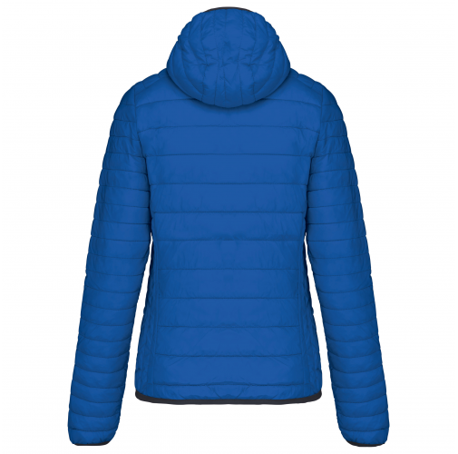 Chaqueta acolchada y ligera con capucha mujer