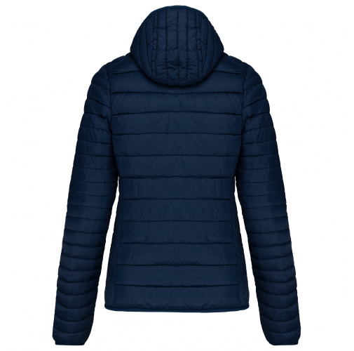 Chaqueta acolchada y ligera con capucha mujer