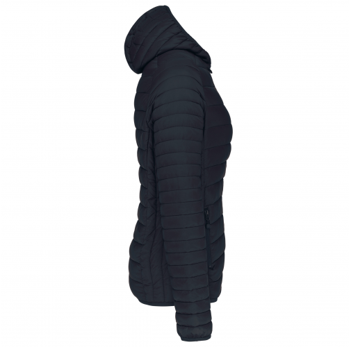Chaqueta acolchada y ligera con capucha mujer