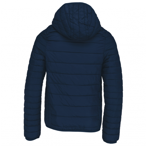 navy Chaqueta acolchada y ligera con capucha niños