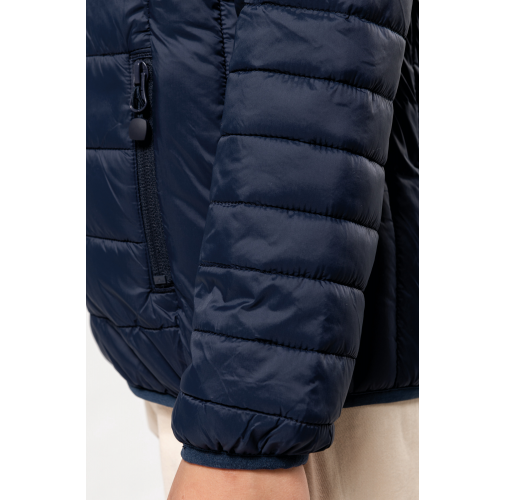 Chaqueta acolchada y ligera con capucha niños