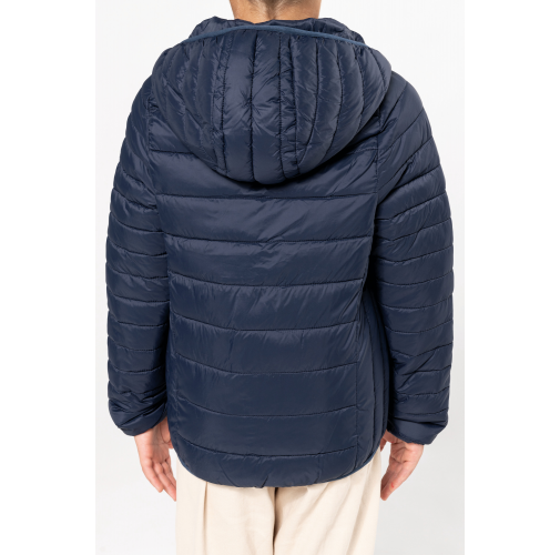 Chaqueta acolchada y ligera con capucha niños