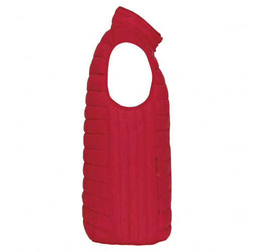 red Chaleco acolchado y ligero hombre