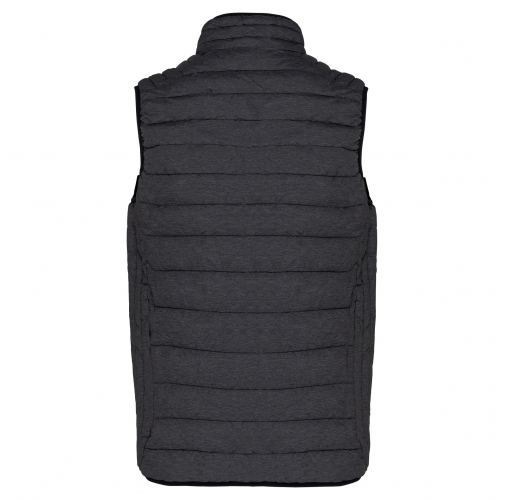 marl dark grey Chaleco acolchado y ligero hombre