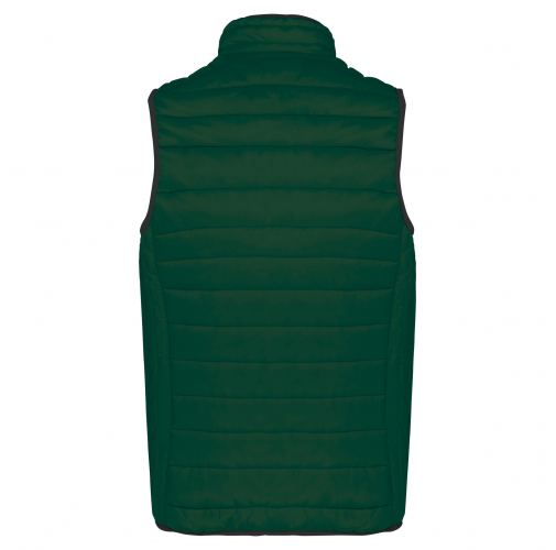 forest green Chaleco acolchado y ligero hombre