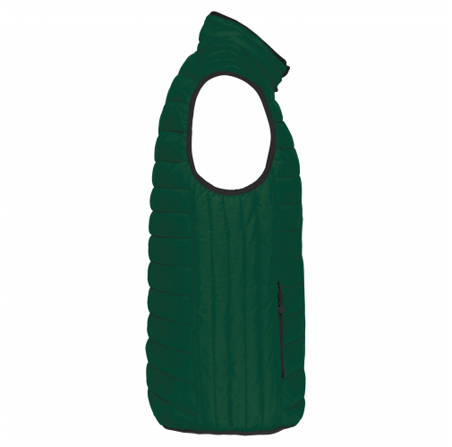 forest green Chaleco acolchado y ligero hombre