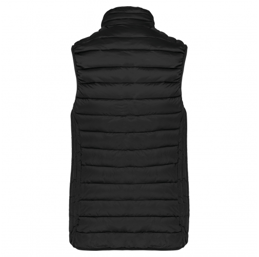 black Chaleco acolchado y ligero mujer