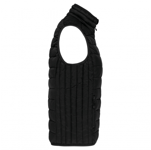 black Chaleco acolchado y ligero mujer