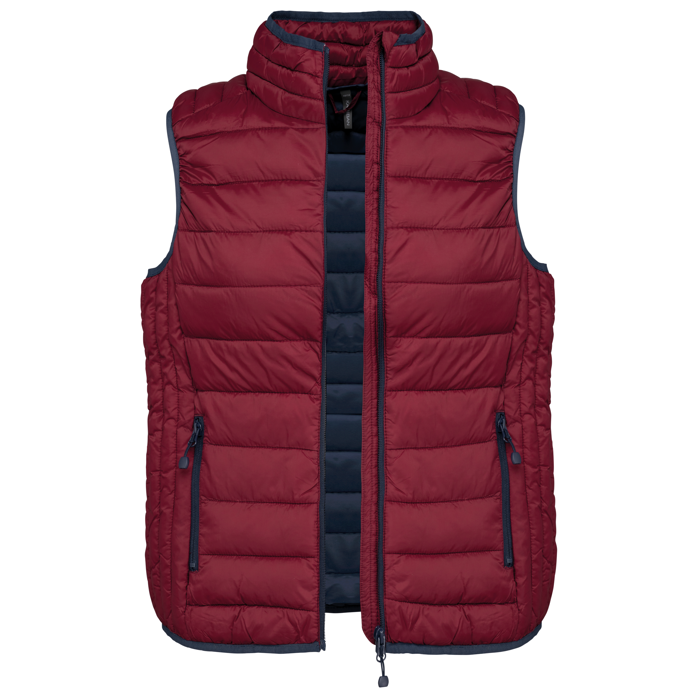 black Chaleco acolchado y ligero mujer