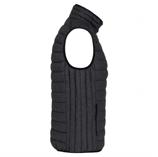 marl dark grey Chaleco acolchado y ligero mujer