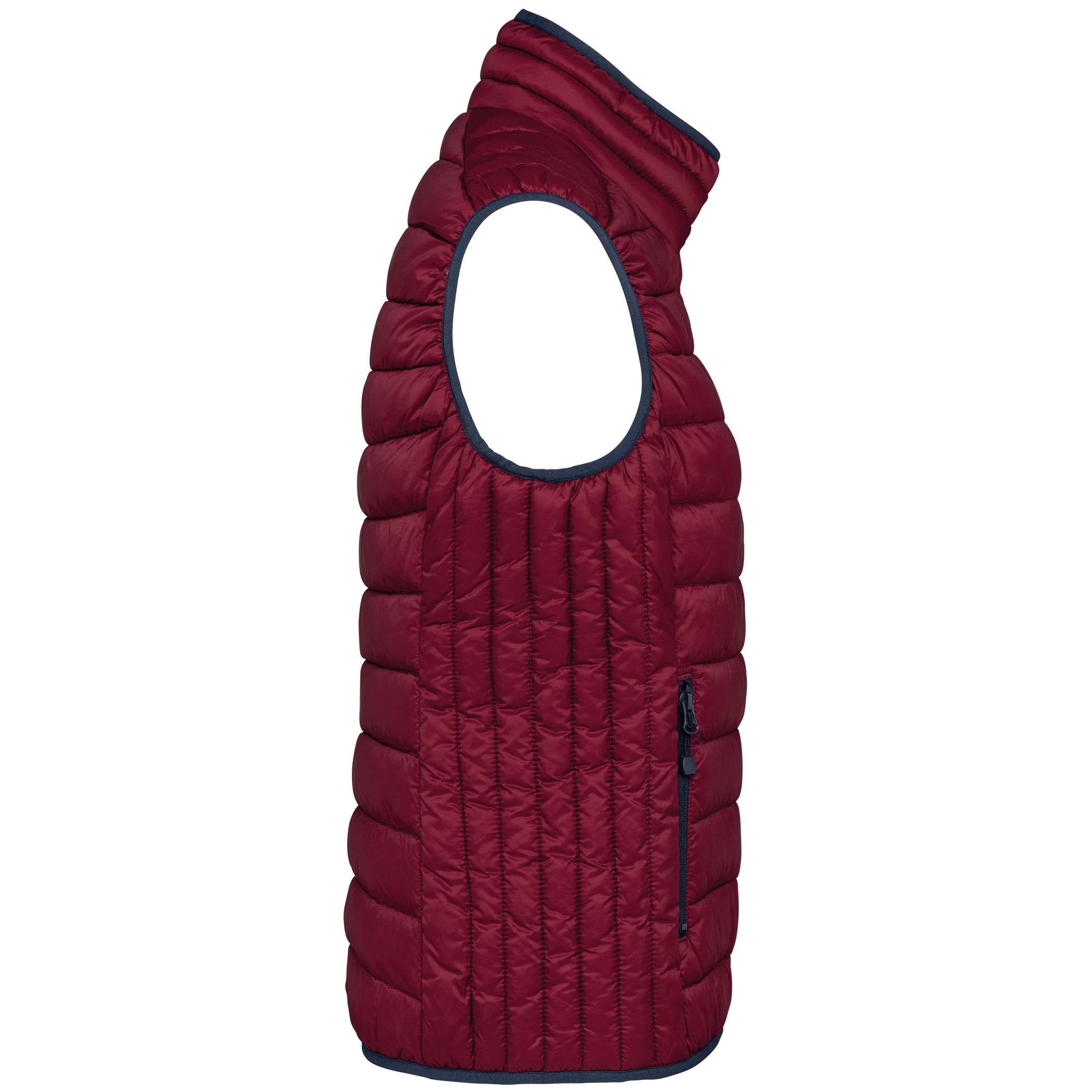 black Chaleco acolchado y ligero mujer