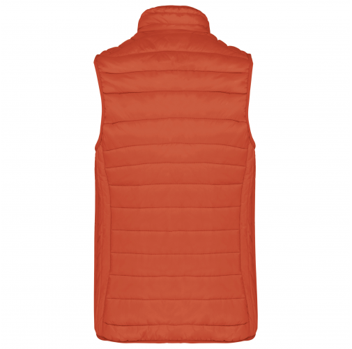 burnt ochre Chaleco acolchado y ligero mujer