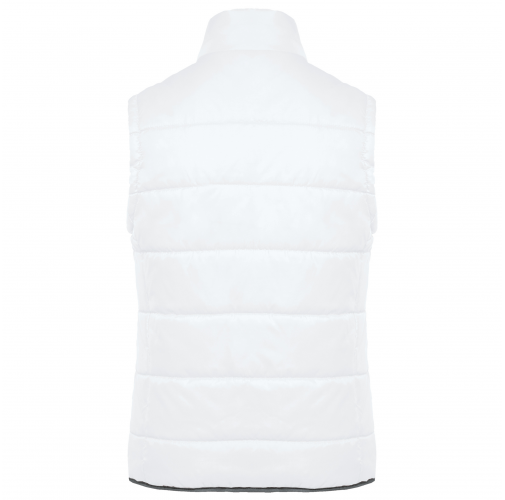 white Chaleco acolchado
