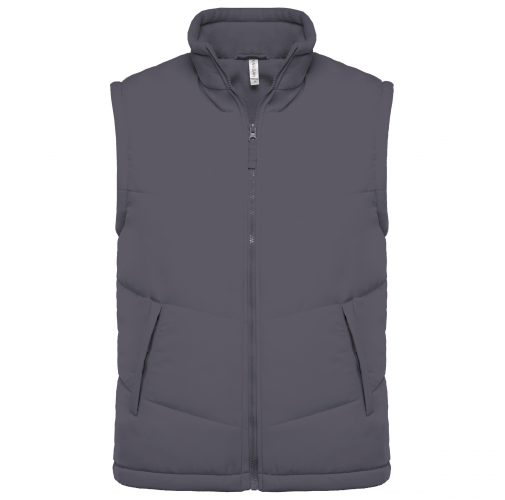 convoy grey Chaleco acolchado con forro de polar