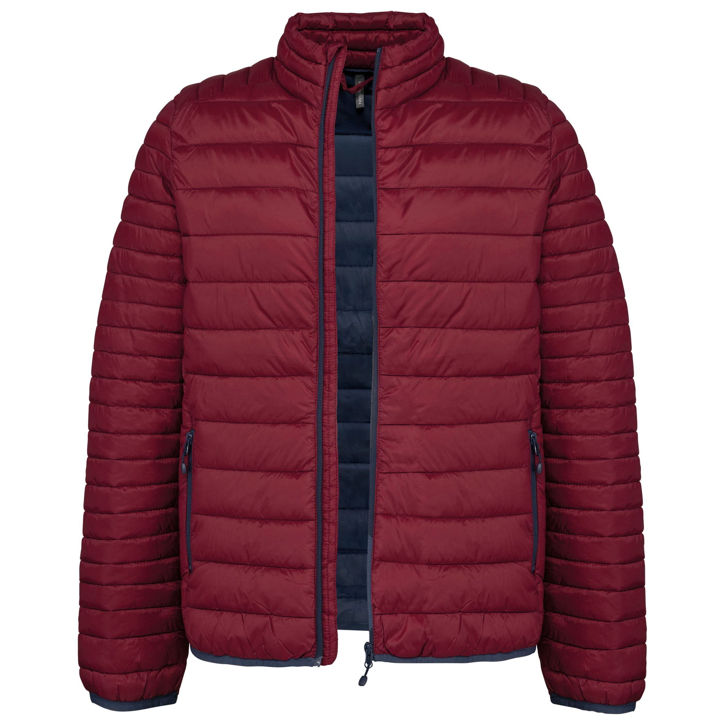 black Chaqueta acolchada y ligera hombre