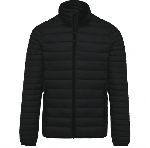 black Chaqueta acolchada y ligera hombre