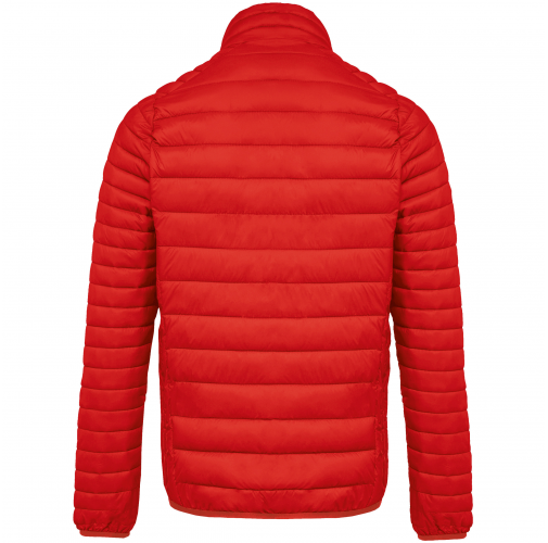 red Chaqueta acolchada y ligera hombre