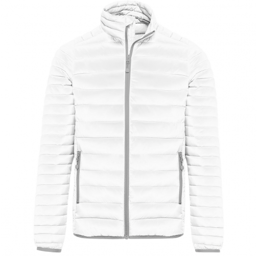 white Chaqueta acolchada y ligera hombre
