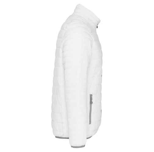 white Chaqueta acolchada y ligera hombre