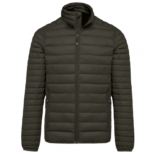 dark khaki Chaqueta acolchada y ligera hombre