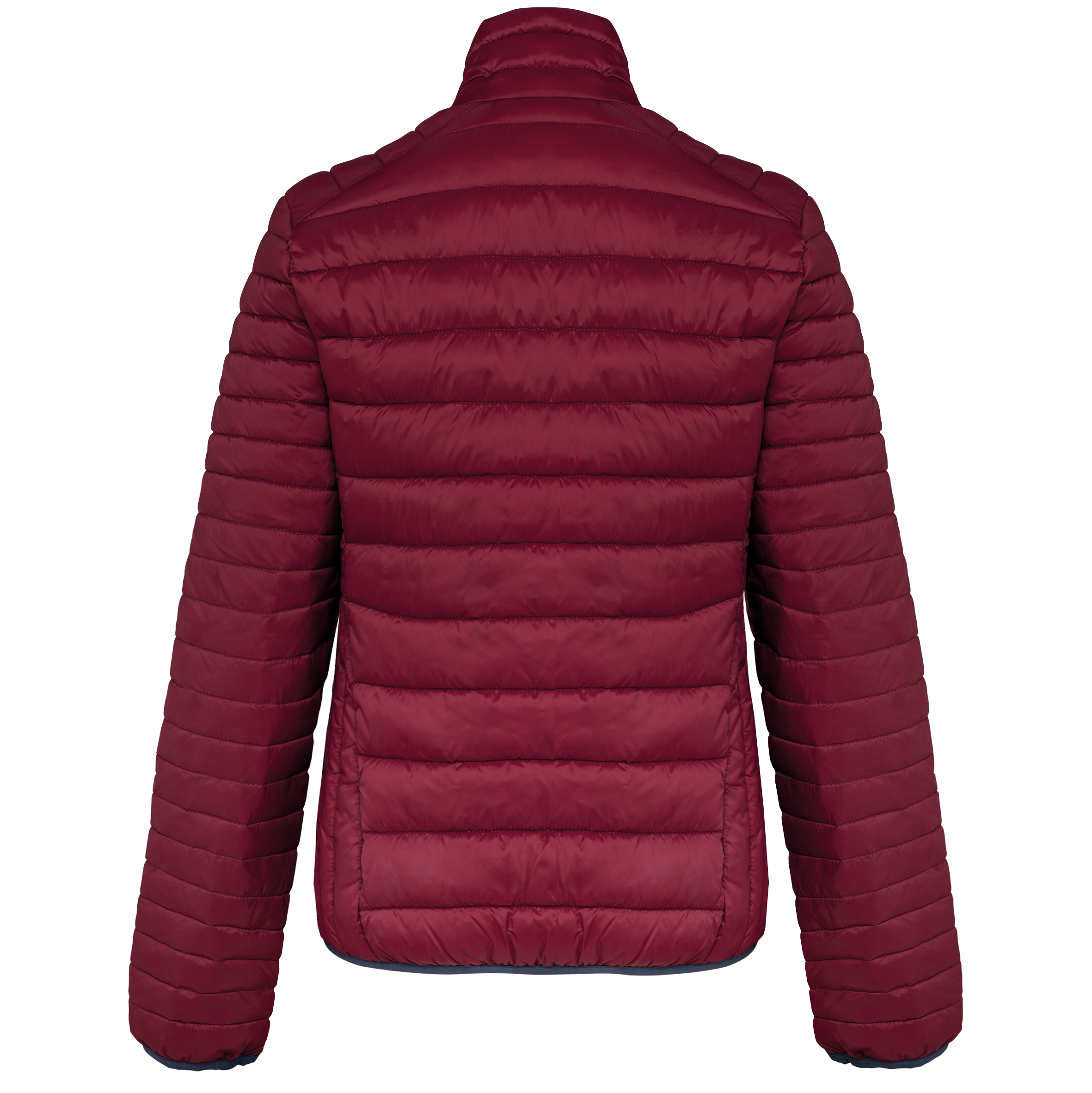 black Chaqueta acolchada y ligera mujer