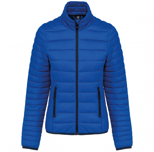 light royal blue Chaqueta acolchada y ligera mujer