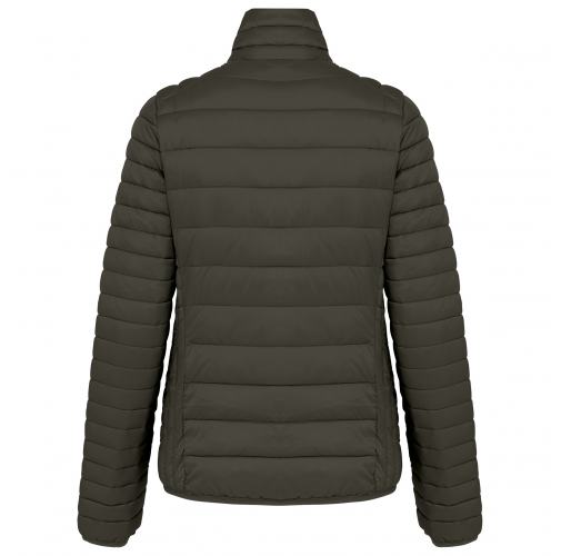 dark khaki Chaqueta acolchada y ligera mujer