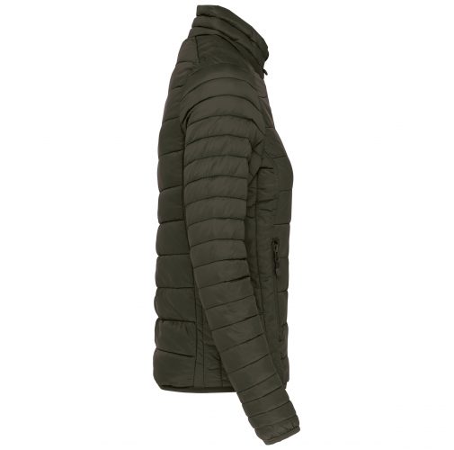 dark khaki Chaqueta acolchada y ligera mujer