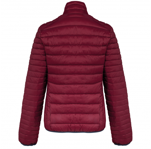 wine Chaqueta acolchada y ligera mujer