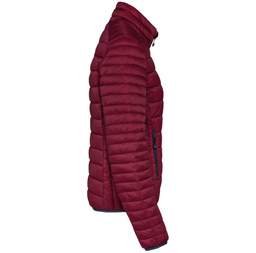 wine Chaqueta acolchada y ligera mujer