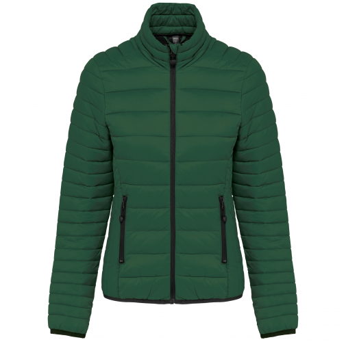 forest green Chaqueta acolchada y ligera mujer
