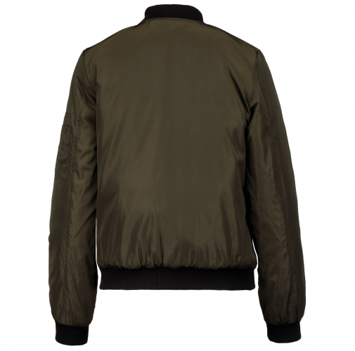 deep khaki Cazadora bomber mujer