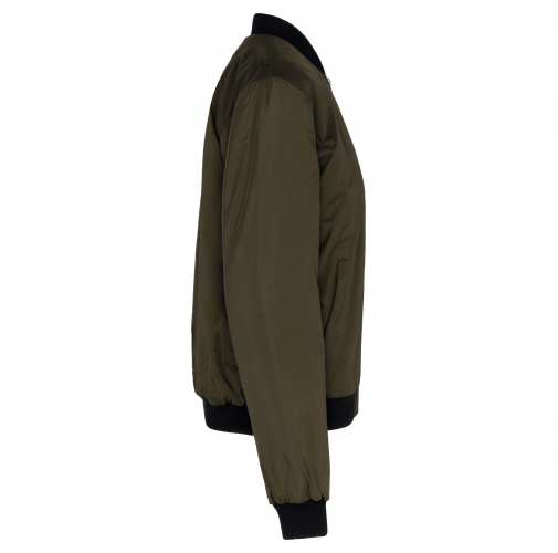 deep khaki Cazadora bomber mujer