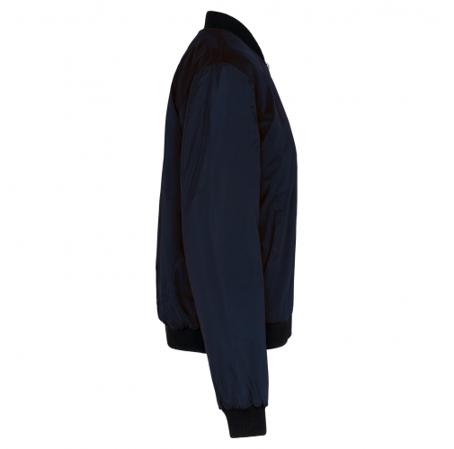 navy Cazadora bomber mujer