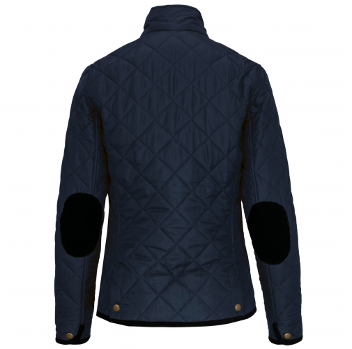 navy / black Chaqueta acolchada rombos hombre