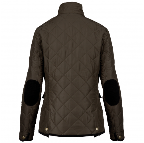 Chaqueta acolchada rombos mujer
