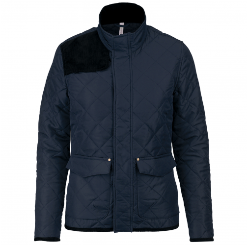 Chaqueta acolchada rombos mujer