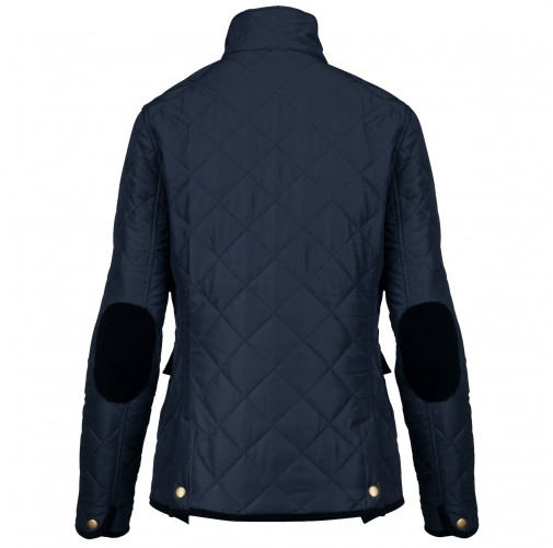 Chaqueta acolchada rombos mujer