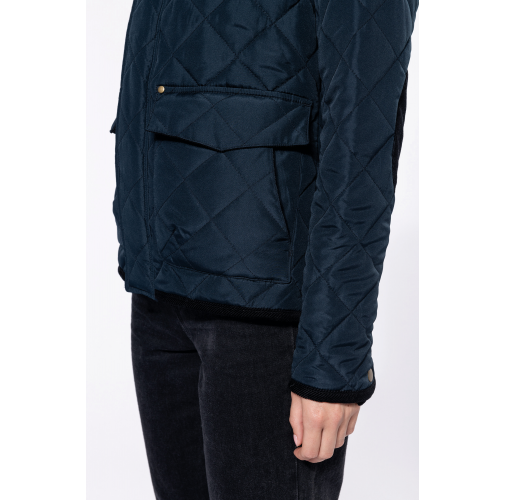 Chaqueta acolchada rombos mujer