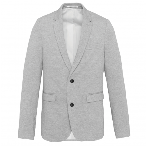 light grey heather Chaqueta de punto hombre