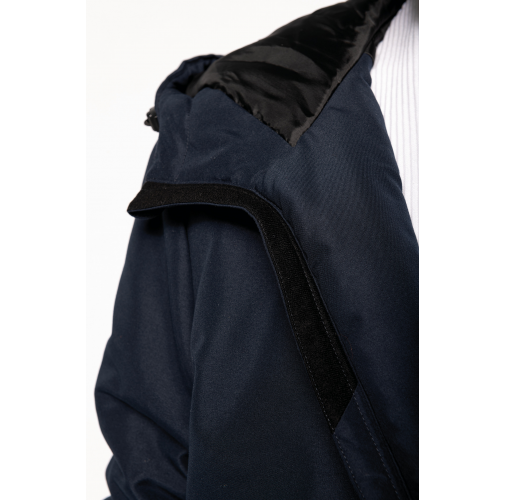 Parka con capucha reciclada unisex