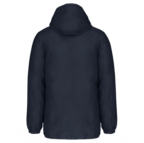 navy Parka con capucha reciclada unisex