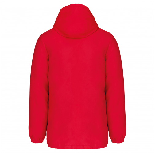 red Parka con capucha reciclada unisex