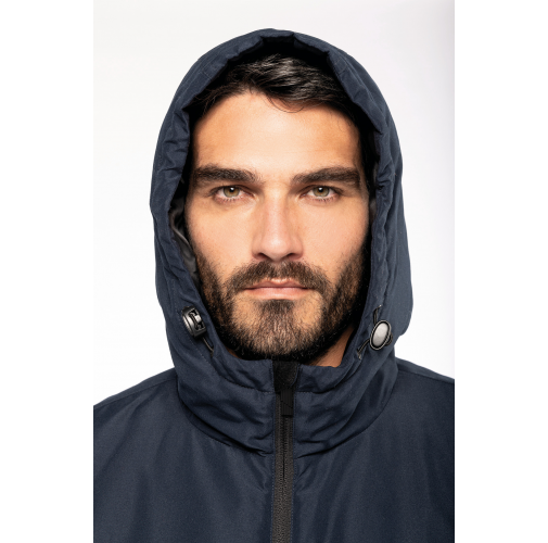 Parka con capucha reciclada unisex